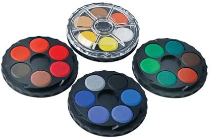 Koh I Noor Watercolour Disk Set of 4 Tiers